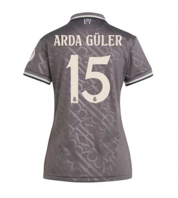 Real Madrid Arda Guler #15 Tredje Tröja Dam 2024-25 Kortärmad